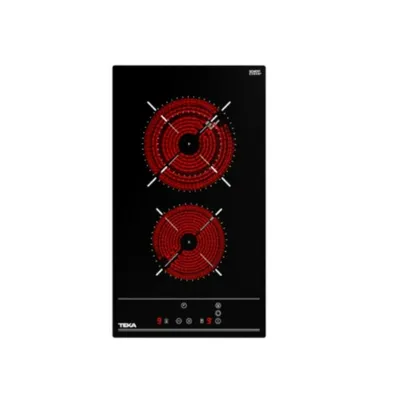 Obrázok produktu pre Teka TBC 32010 TTC, Čierna, Vstavaný, 30 cm, Keramický, Sklokeramická, 2 zone(s)