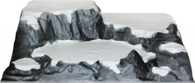Produktbild von Weihnachtsdorf Starterdorf für Anfänger mit kleiner Berglandschaft, 50x38 cm