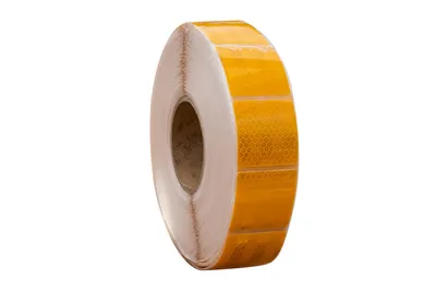 Obrázek produktu pro Reflexní obrysová páska žlutá v segmentech - 1 metr