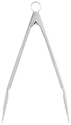 Edelstahl-Küchenzange 30,5 cm, verriegelbar, antihaftbeschichtet