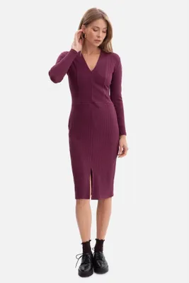 Produktbild von BeWear Damen-Strickkleid Intrafent B307 lila S