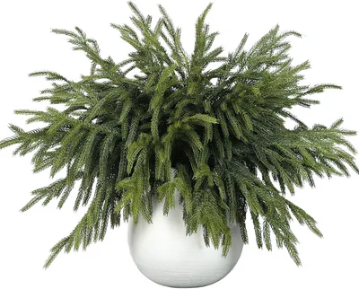 Künstliche Tannenzweige 45 cm, 16 Stück, Weihnachtsdeko