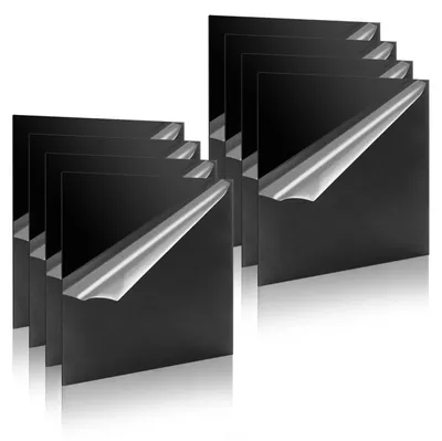 Imagen del producto de Solidchoice - Juego de 8 láminas de acrílico para proyectos de bricolaje