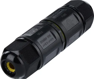 Produktbild von Kabelmuffe Kabelverbinder Wasserdicht IP68 Outdoor Verteilerdose Abzweigdose 24A 450VAC 4-Pin Leitung Schraubklemme
