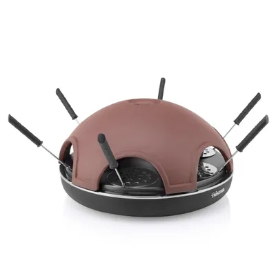 Immagine prodotto di Forno per pizza Tristar per 6 persone PZ-9156 1200 W in terracotta