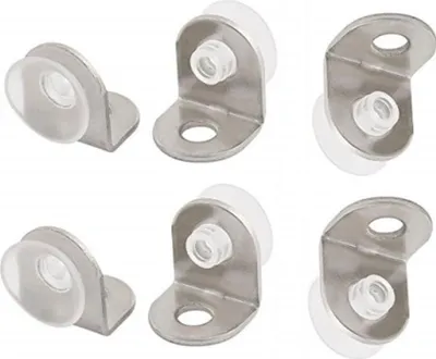 Produktbild von 4er Set Saugnapf aus Metall Regalträger