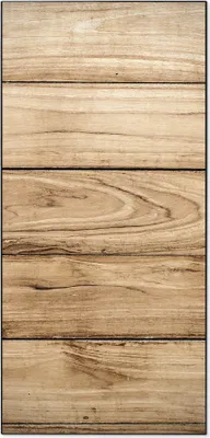 Produktbild von Stahl Magnettafel Hochformat 78x37cm Holzplanken