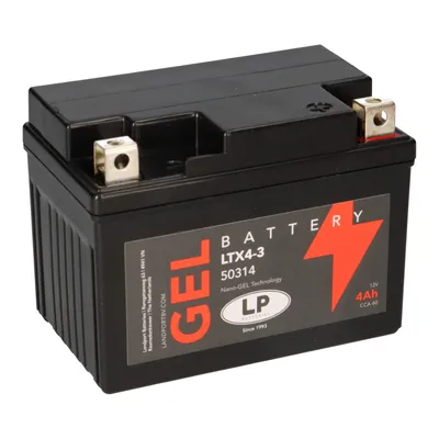 Produktbild von Batterie 12V 4Ah für Motorrad Startbatterie MG LTX4-3