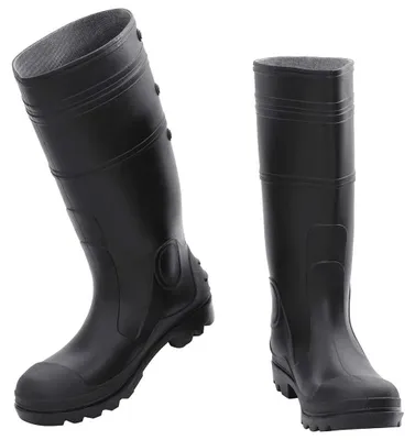 Produktbild von vidaXL Gummistiefel Schwarz Größe 42 PVC