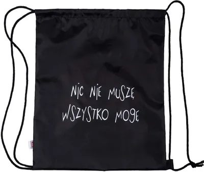 Zdjęcie produktu dla Pajacyk, Worek Nic nie muszę wszystko mogę