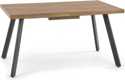 Obrázok produktu pre BERLIN 140(180)x85 medový orech/čierny rozkladací stôl