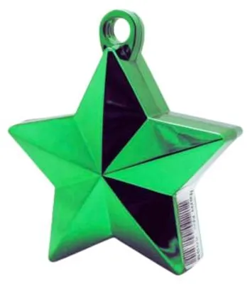 Image de Amscan Poids pour ballon étoile vert 1 pièce 160 g