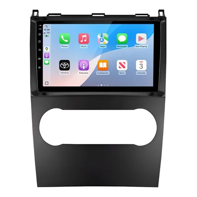 Zdjęcie produktu dla Radio samochodowe Hexinex Android 15 dla Mercedes-Benz klasy A/B W169 W245, 9 cali, 2 GB + 64 GB, WiFi, GPS, 4-rdzeniowy procesor, WiFi, RDS, SWC, DSP