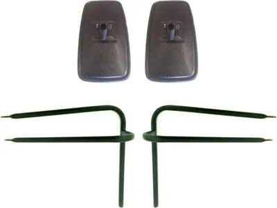 Produktbild von 2x Rückspiegel Außenspiegel Traktor Bagger 285x150 Spiegelarm Spiegelhalter SET