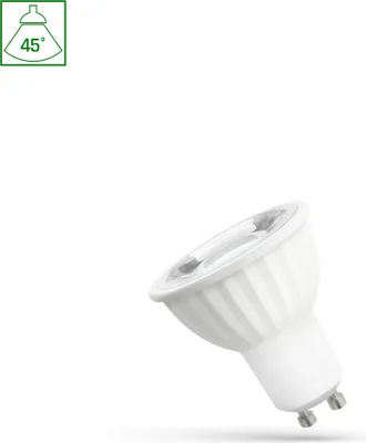 Produktbild von Spectrum LED Leuchtmittel Reflektorform 6W GU10 560lm Tageslicht 6000K kaltweiß 45°