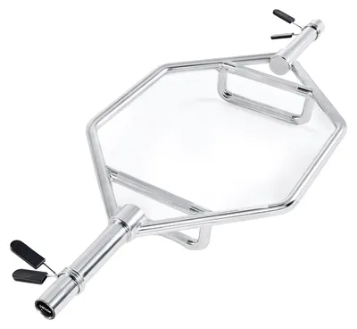 Produktbild von VEVOR Trap Bar, 500 LBS Hex Barbell Trap Bar, 55,7" Kniebeugen-Deadlift-Hantel, 25mm Durchmesser Gewichtheben Krafttraining Shrug Bar mit Griff, Heimtraining für Kniebeugen, Deadlifts, Shrugs, Integriert-a, 360 kg-a