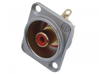 Produktbild von NEUTRIK Cinch Einbaubuchse rt NF2D2