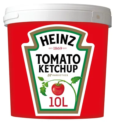Produktbild von Heinz Tomatenketchup süße dicke Tomatensauce im Eimer 10000ml