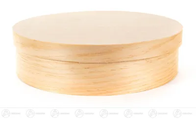 Produktbild von Ersatzteile & Bastelbedarf Spanschachtel rund Breite x Höhe x Tiefe 20 cmx6 cmx20 cm
