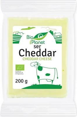 Produktbild von CHEDDAR-KÄSE 200 g -PLANET