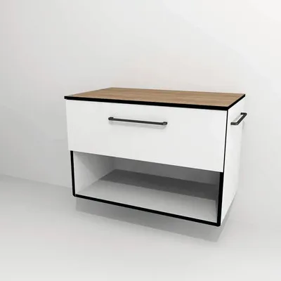 Obrázok produktu pre Kúpeľňová skrinka pod umývadlo Devo Sonus 2.0 biela 77 x 52 x 45 cm SO2-SU1S77x52F01K51