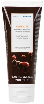 Produktbild von Korres Haircare Argan Oil Conditioner, Frauen, Professionelle Haarspülung, Gefärbtes Haar, Alle Farben, Weichmachend, Feuchtigkeitsspendend, Glanz, 200 g