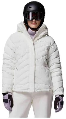 Image de Veste Columbia Chaqueta con capucha Columbia Lay D Down V blanco perla mujer pour Femme