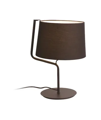 Immagine prodotto di Lampada da tavolo con paralume CHICAGO nera 1xE27x20W in tessuto, dimensioni: 46x32x30 cm, IP20, Maxlight