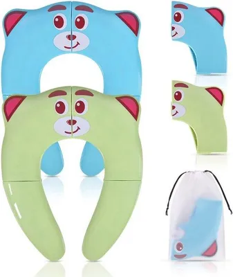 Produktbild von Famanu Toilettenbrille für Kinder - Faltbar und rutschfest für die Reise