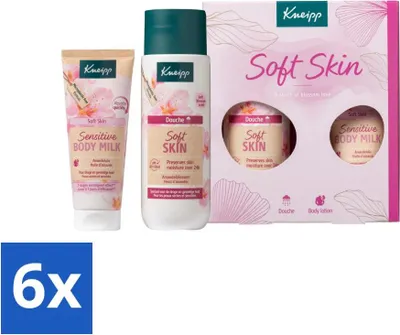 Produktbild von Kneipp - Sanfte Hautmomente Geschenkset - Duschgel - Vorteilspack - 6 Stücke