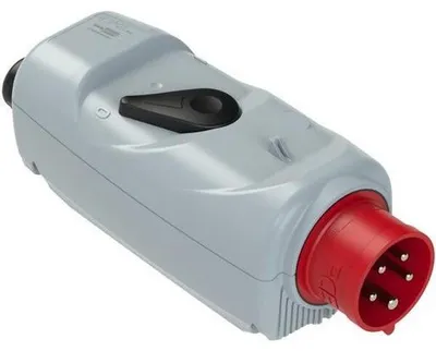 Produktbild von Pce Cee-Stecker Mit Phasenwender (Stecker 16A 5P 400V)