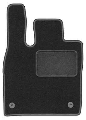 Immagine prodotto di Tappetino guidatore in moquette per Volkswagen ID.4 2020- (crossover) – 1 pezzo, grigio grafite, su misura – Wielganizator LUX