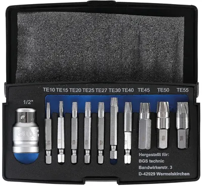 Produktbild von BGS technic Screw Extractor Set, 325 mm, 325 g