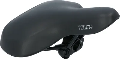 Produktbild von Dresco Fahrradsattel Towny Memoryfoam Schwarz