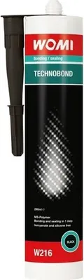 Productafbeelding van Womi W216 Technobond, zwart, 290 ml