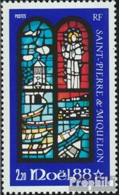 Produktbild von Briefmarken St. Pierre und Miquelon 1988 Mi 568 (kompl.Ausg.) postfrisch Weihnachten