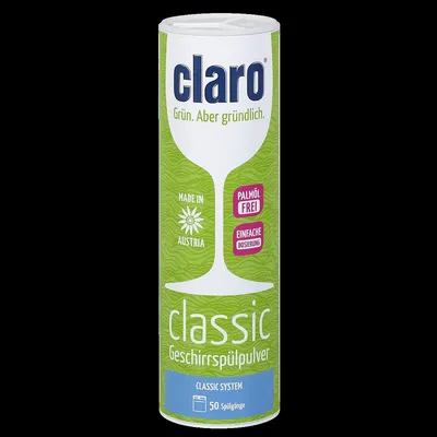Produktbild von Claro Geschirrspülpulver Classic (900 g)