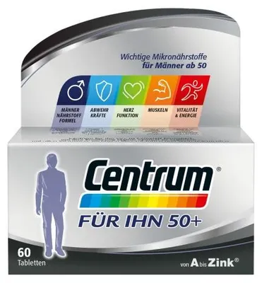 Produktbild von Centrum für IHN 50+ Tabletten, 60 St. Tabletten
