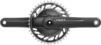 Produktbild von SRAM Kurbelgarnitur Quarq RED XPLR WIDE 167,5 mm / 42T - präziser Leistungsme...