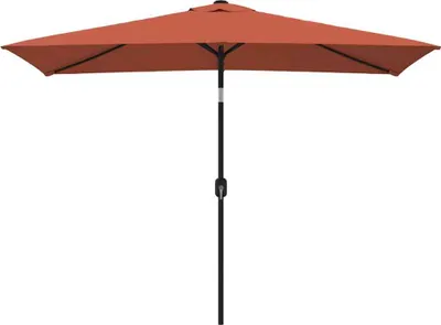 Produktbild von vidaXL Sonnenschirm mit Metall-Mast 300x200 cm Terrakotta