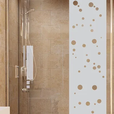 Immagine prodotto di Pellicola oscurante – Piccole bolle d'aria – Pellicola autoadesiva per finestre e porte della doccia – 200 x 55 cm