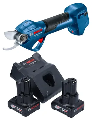 Immagine prodotto di Bosch Pro Pruner Cesoie professionali a batteria 12 V + 2x batteria ricaricabile 6,0 Ah + caricabatterie