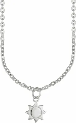 Zdjęcie produktu dla Wisiorek z łańcuszkiem 925/- srebro próby 925 39+5 cm biały bez 274240126-44