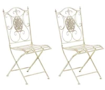 Produktbild von 2er Set Stühle Sibell - antik-creme