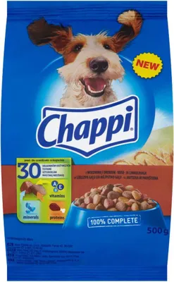 Zdjęcie produktu dla Chappi Z Wołowiną I Drobiem Karma Pełnoporcjowa 500 G