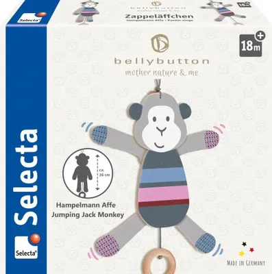 Produktbild von Selecta 64027 bellybutton by Selecta Hampelmann Zappeläffchen