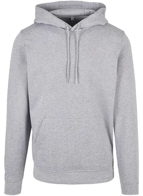 Produktbild von Build Your Brand - "Basic" Kapuzenpullover für Herren/Damen Uni LT5512 (XS) (Grau meliert)