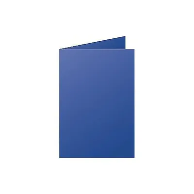 Produktbild von Clairefontaine Doppelkarte C6 210g königsblau
