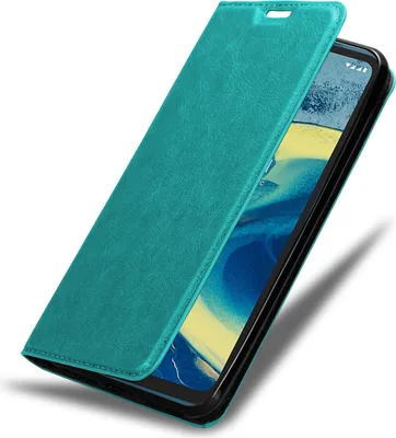 Immagine prodotto di Cadorabo cover per Nokia XR20 cover protettiva in turchese custodia per cellulare cover chiusura magnetica