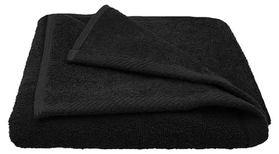 Produktbild von Handtuch - Duschtuch - Schwarz - 70x140cm - Baumwollhandtuch - 100% Baumwolle